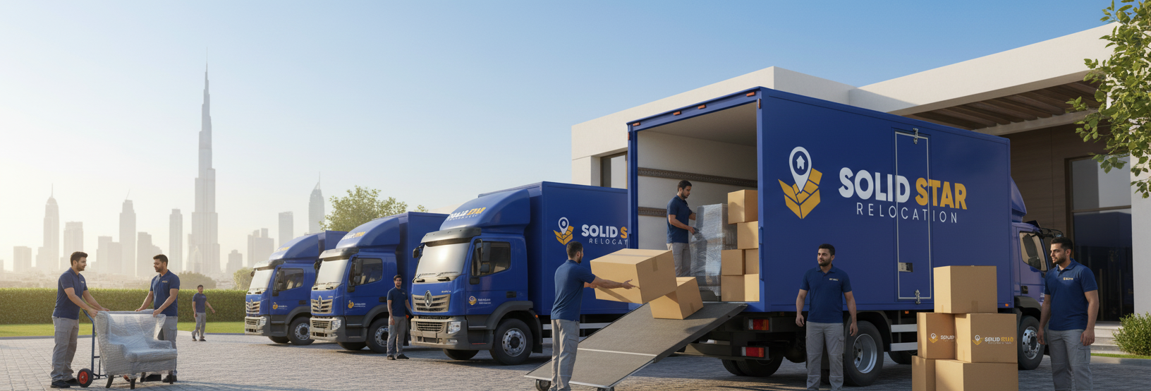 Full-Service Movers in Dubai Solid Star Relocation, your stress free